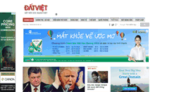 Desktop Screenshot of baodatviet.vn
